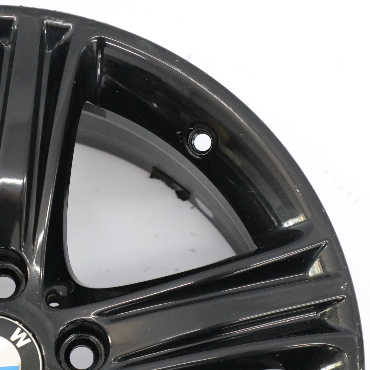 BMW F30 F31 F32 F36 Schwarz Leicht Metall Rad Felge 17" 7,5J ET:37 6796242