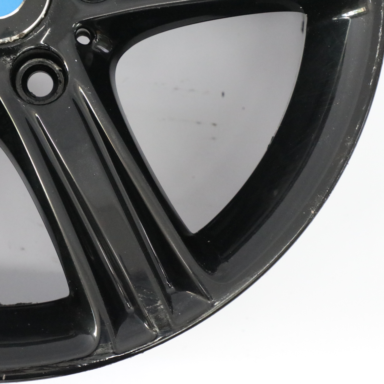 BMW F30 F31 F32 F36 Schwarz Leicht Metall Rad Felge 17" 7,5J ET:37 6796242