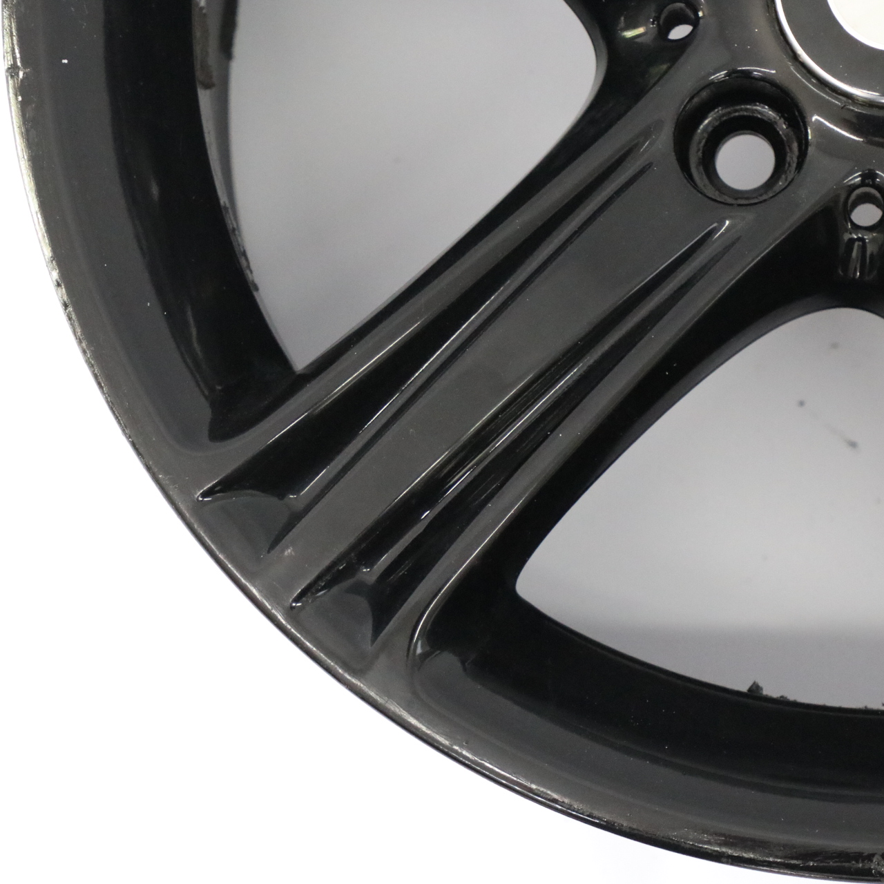 BMW F30 F31 F32 F36 Schwarz Leicht Metall Rad Felge 17" 7,5J ET:37 6796242