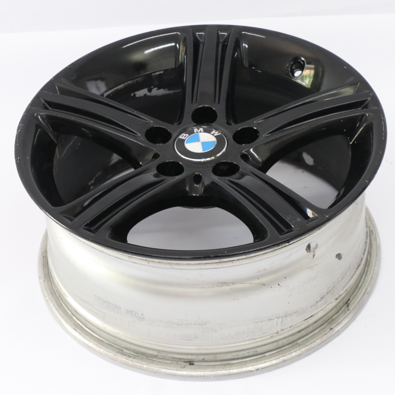 BMW F30 F31 F32 F36 Schwarz Leicht Metall Rad Felge 17" 7,5J ET:37 6796242