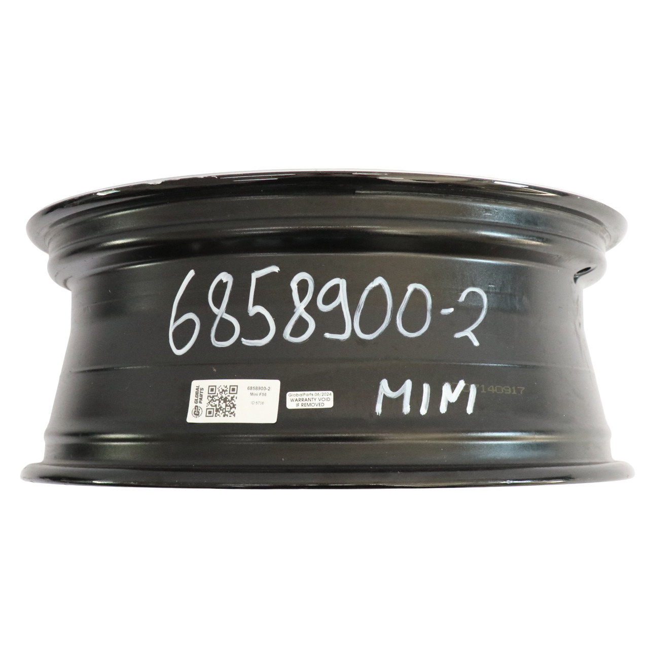 Mini F55 F56 F57 Schwarz Felge 18" 8J ET:57 Cup Speiche 2-Tone 6858900