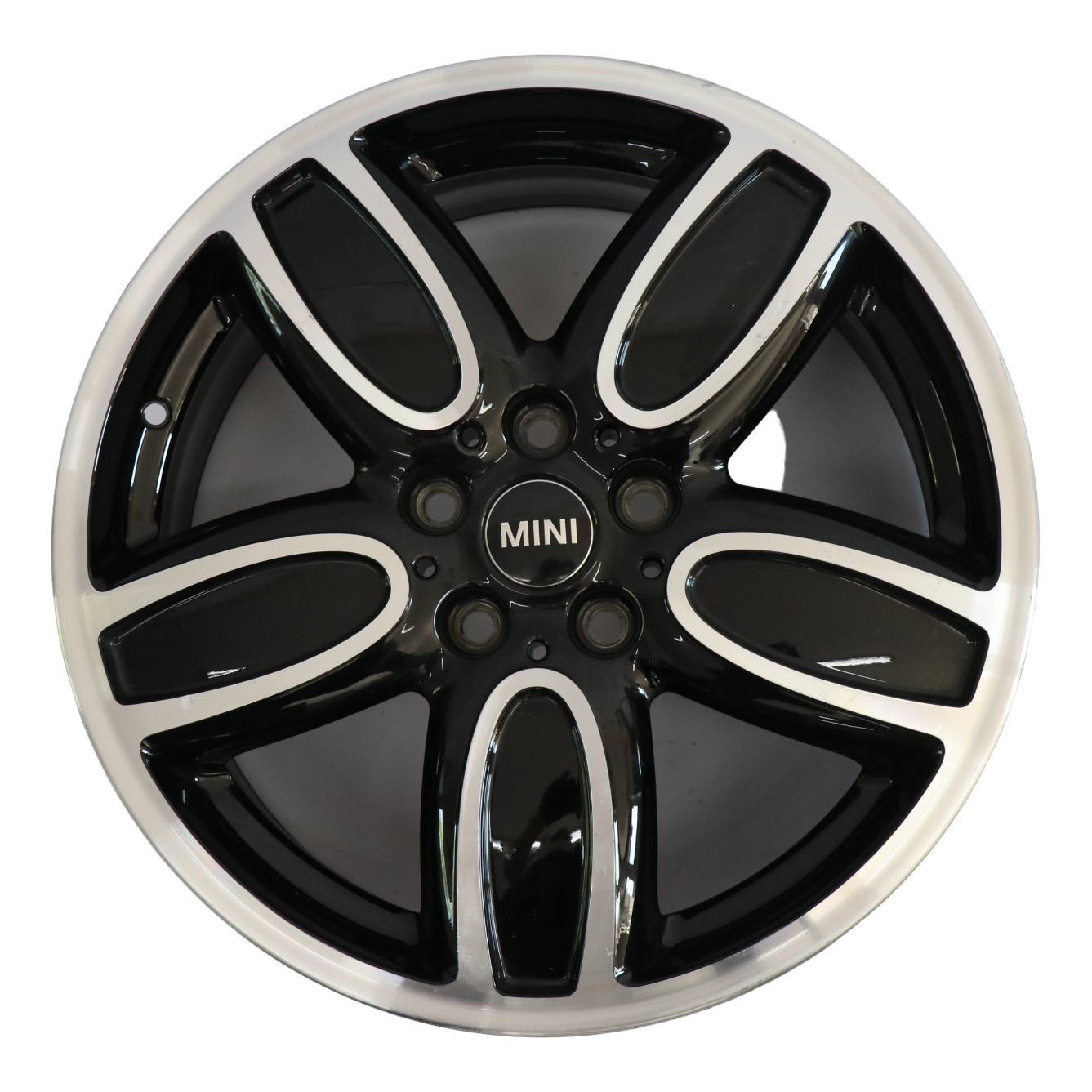 Mini F55 F56 F57 Schwarz Felge 18" 8J ET:57 Cup Speiche 2-Tone 6858900