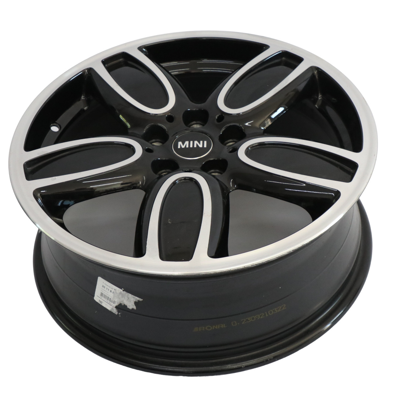 Mini F55 F56 F57 Schwarz Felge 18" 8J ET:57 Cup Speiche 2-Tone 6858900