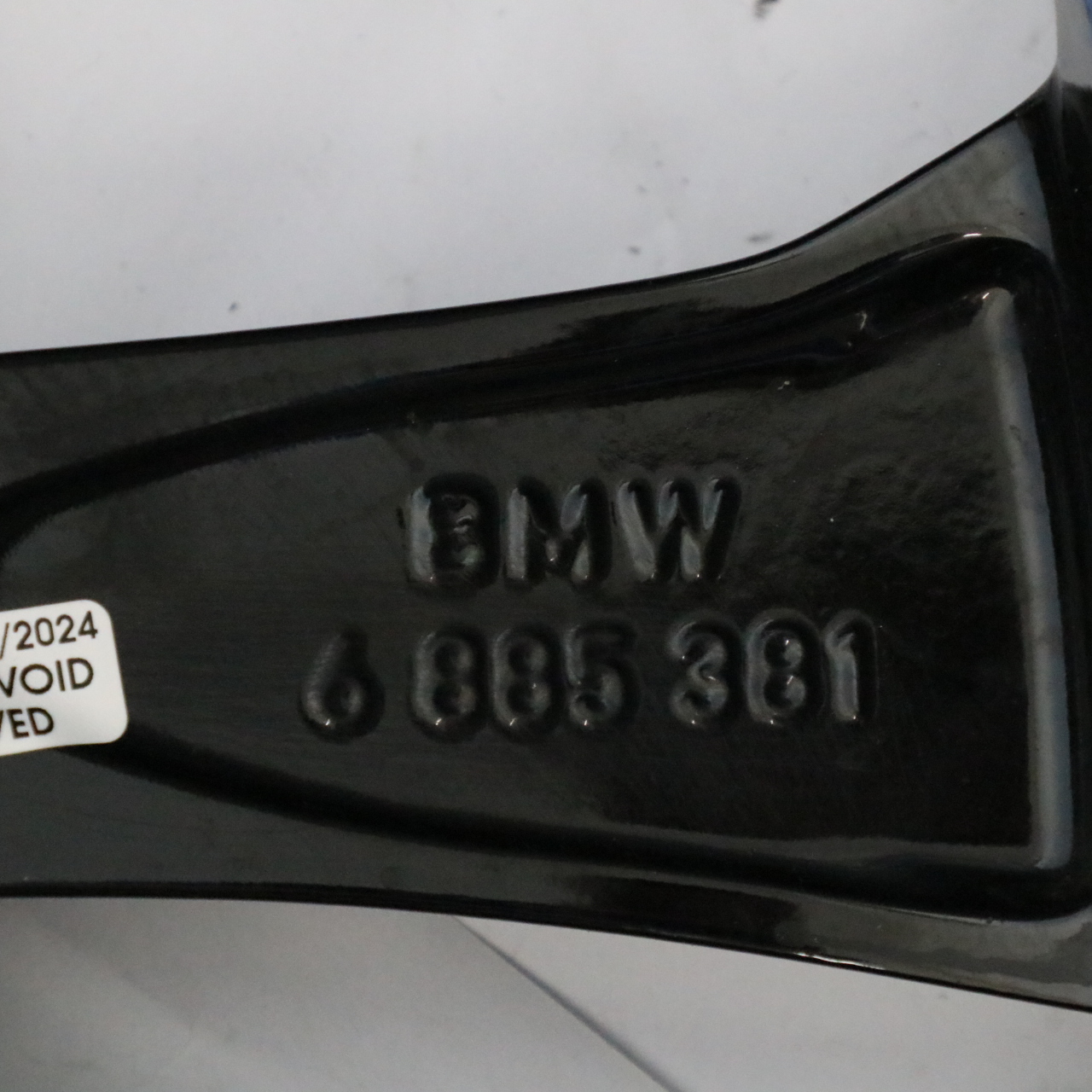 BMW F39 F48 Schwarz Leichtmetallfelge 18" 7,5J ET:51 Doppelspeiche 578 6885381