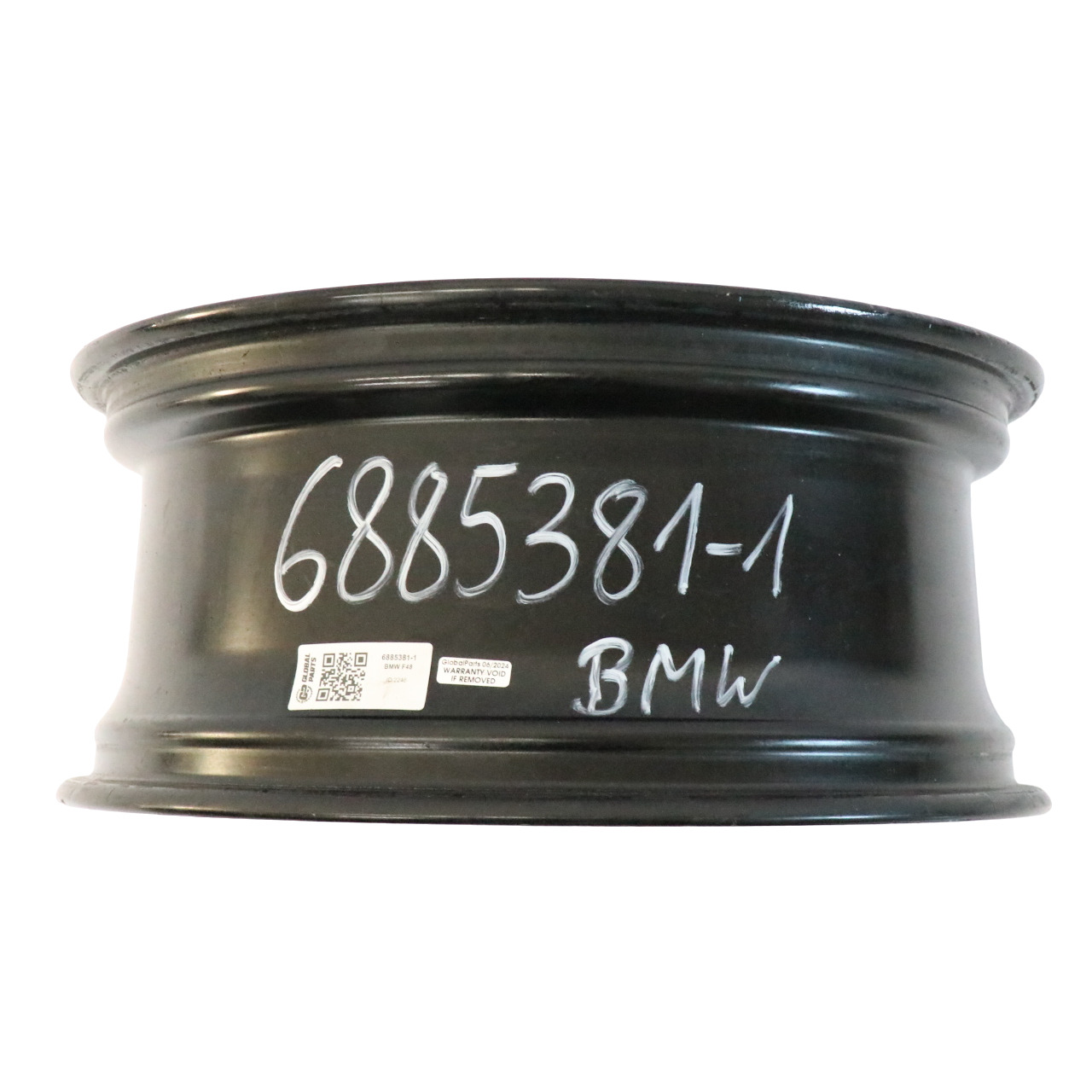 BMW F39 F48 Schwarz Leichtmetallfelge 18" 7,5J ET:51 Doppelspeiche 578 6885381