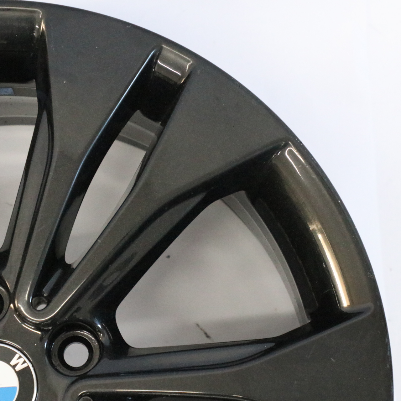 BMW F39 F48 Schwarz Leichtmetallfelge 18" 7,5J ET:51 Doppelspeiche 578 6885381