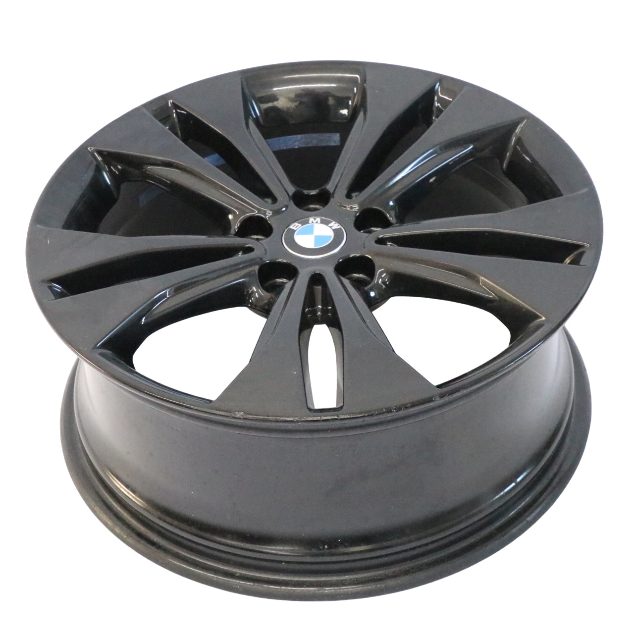 BMW F39 F48 Schwarz Leichtmetallfelge 18" 7,5J ET:51 Doppelspeiche 578 6885381