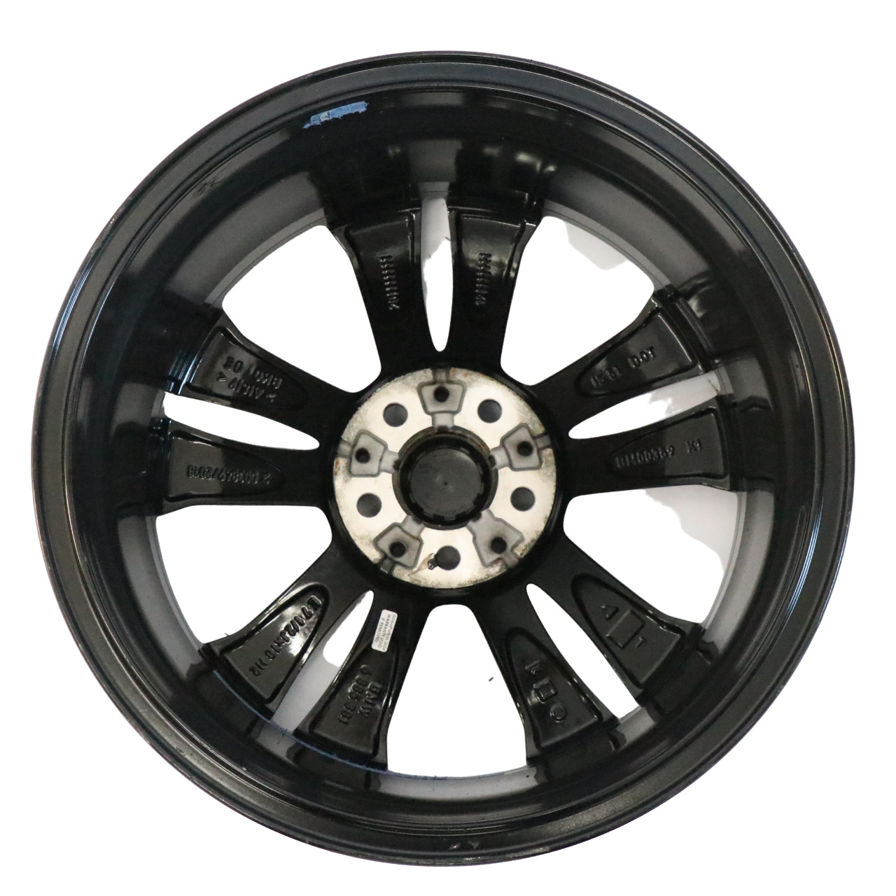 BMW F39 F48 Schwarz Leichtmetallfelge 18" 7,5J ET:51 Doppelspeiche 578 6885381