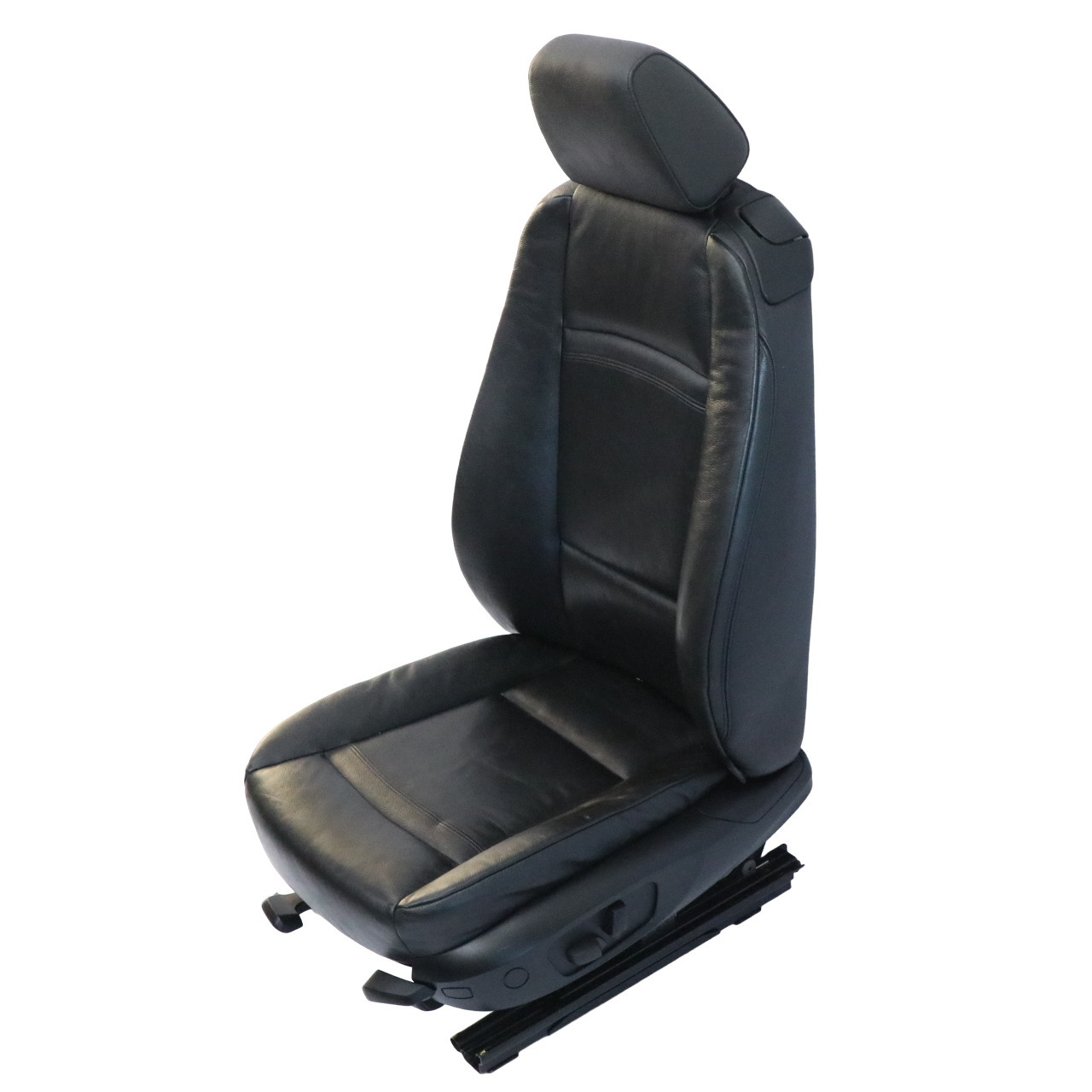 BMW E92 Coupe Vordersitz Sitz Schwarz Leder Vorne Links Interieur