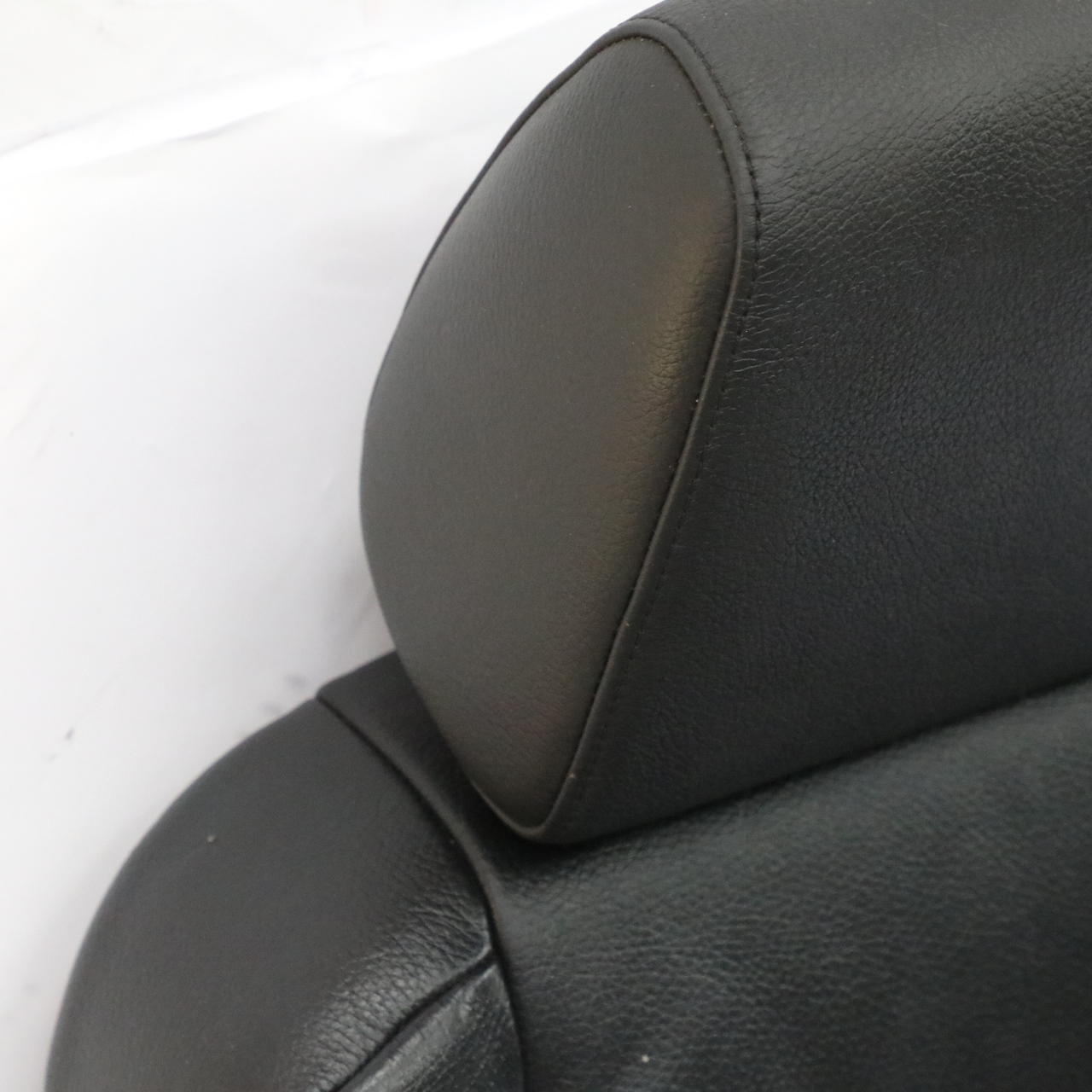 BMW E92 Coupe Vordersitz Sitz Schwarz Leder Vorne Links Interieur