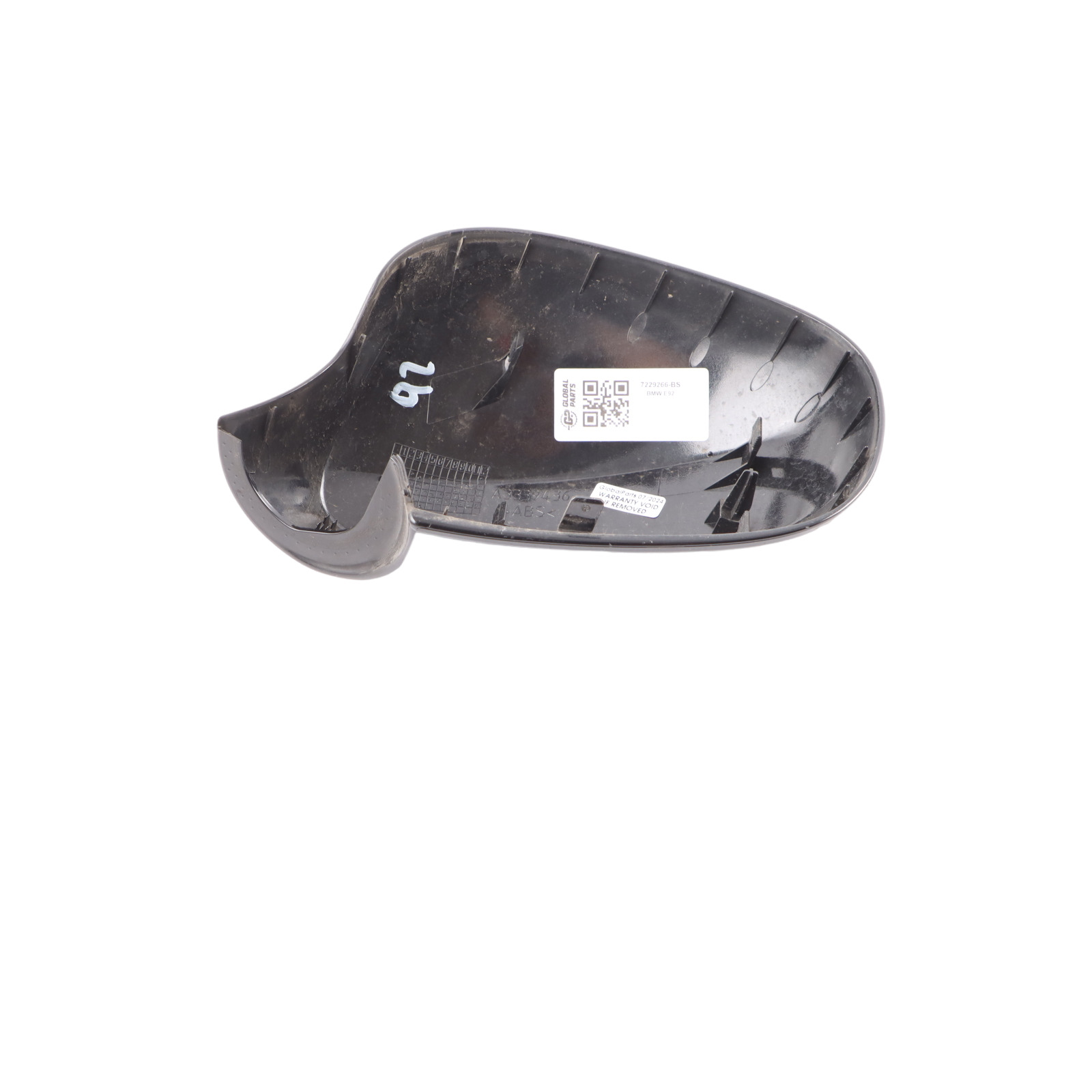 Wing Mirror Cover BMW E92 E93 LCI Right Cap O/S Casing Black Sapphire - 475