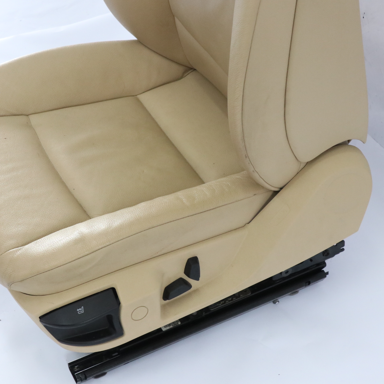 Vordersitz BMW F10 F11 Links Beheizt Leder Dakota Veneto Beige Interieur