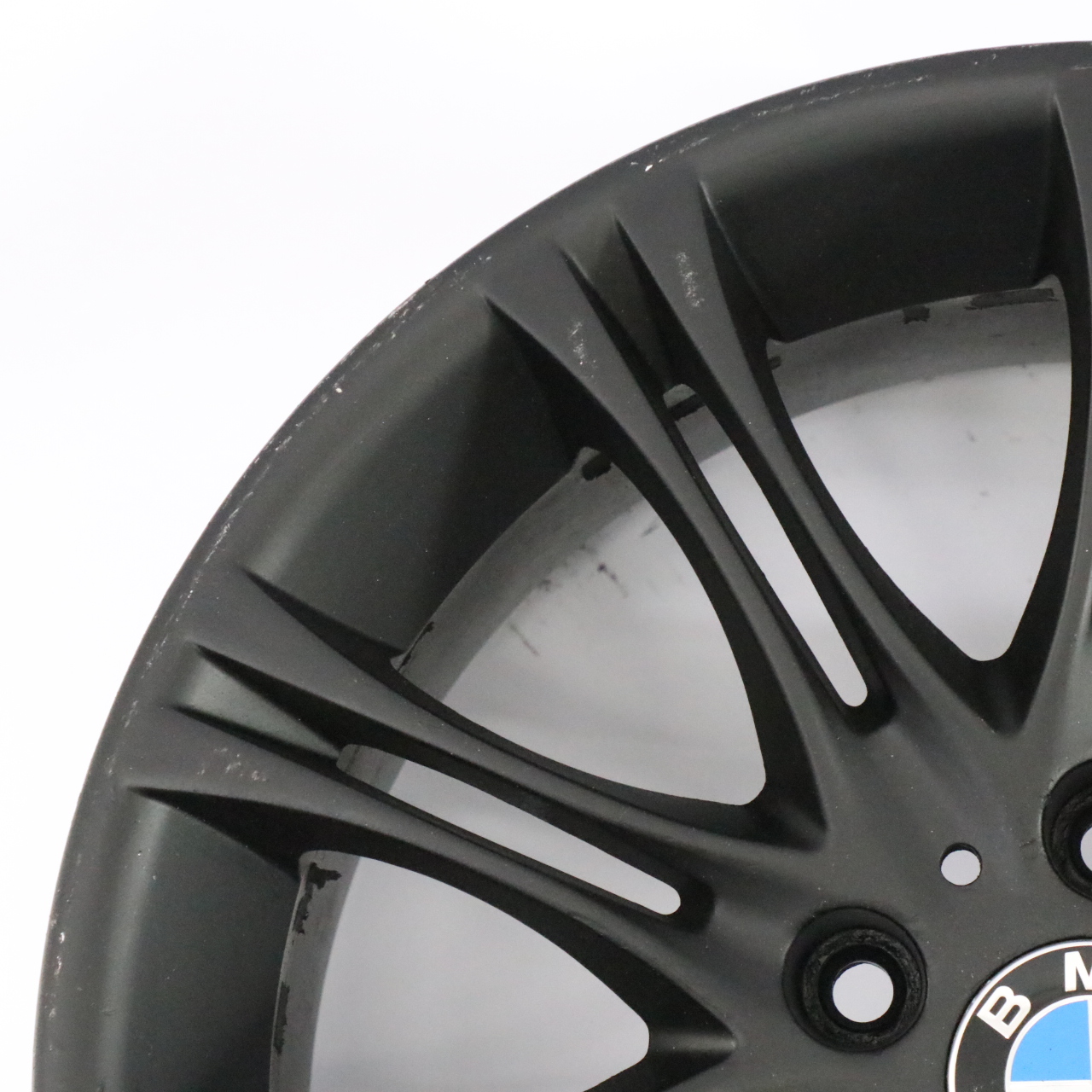 BMW E46 Z4 E85 Schwarz Leichtmetallfelge 18" 8J ET:47 M Doppelspeiche 135 VIA