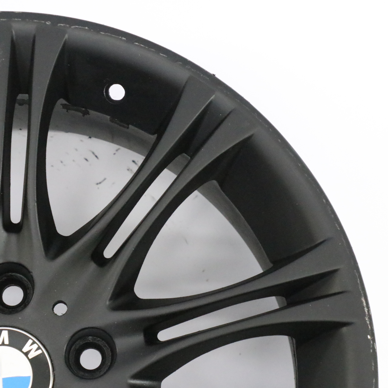 BMW E46 Z4 E85 Schwarz Leichtmetallfelge 18" 8J ET:47 M Doppelspeiche 135 VIA