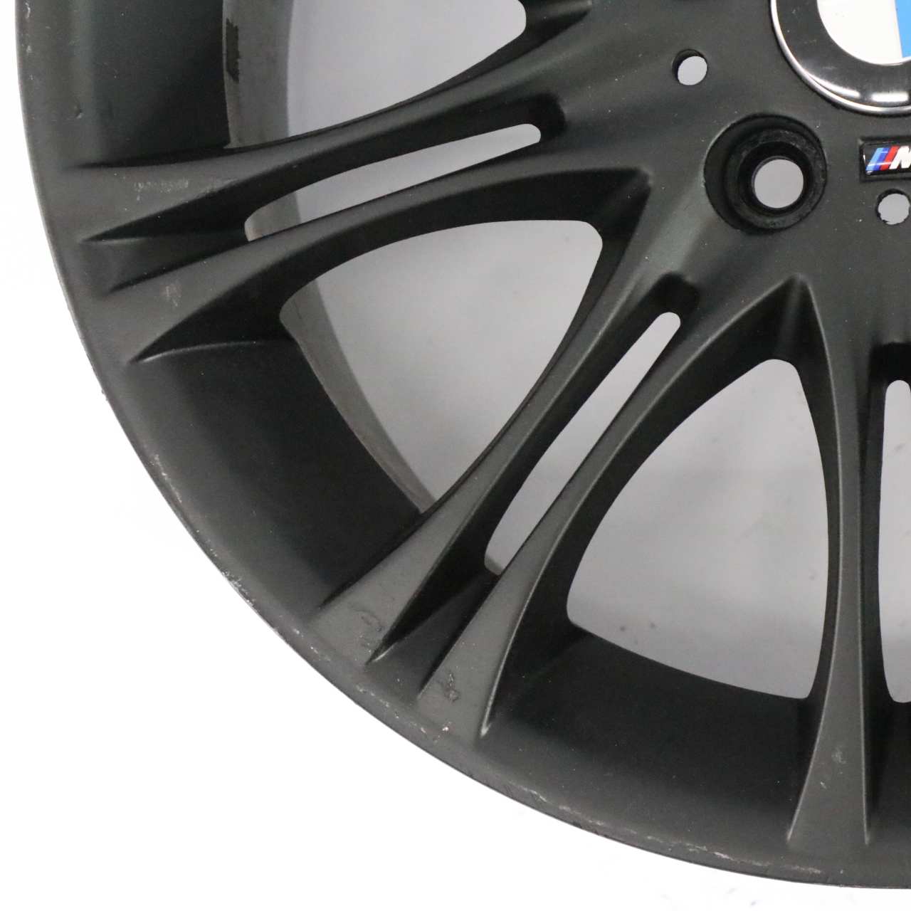 BMW E46 Z4 E85 Schwarz Leichtmetallfelge 18" 8J ET:47 M Doppelspeiche 135 VIA