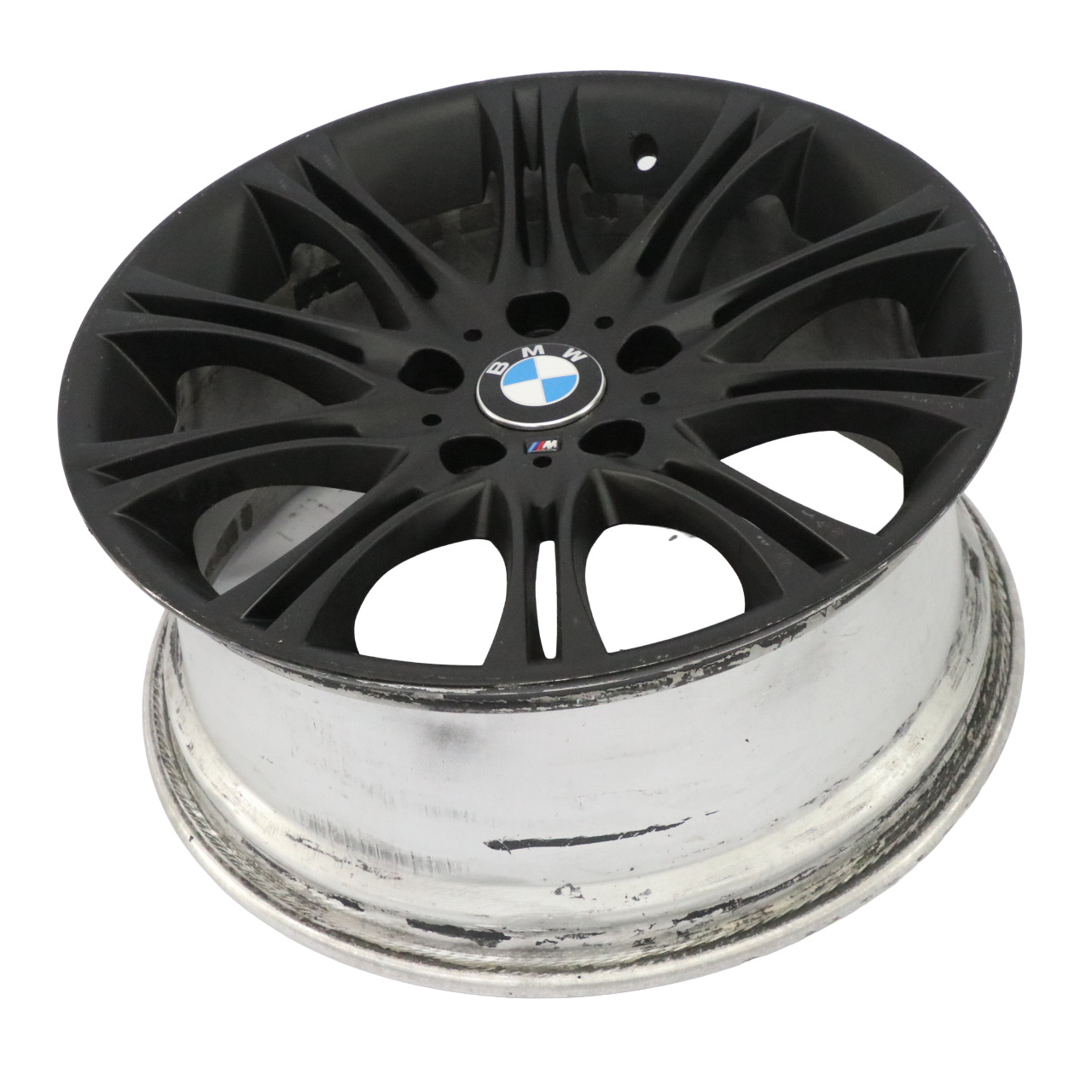 BMW E46 Z4 E85 Schwarz Leichtmetallfelge 18" 8J ET:47 M Doppelspeiche 135 VIA