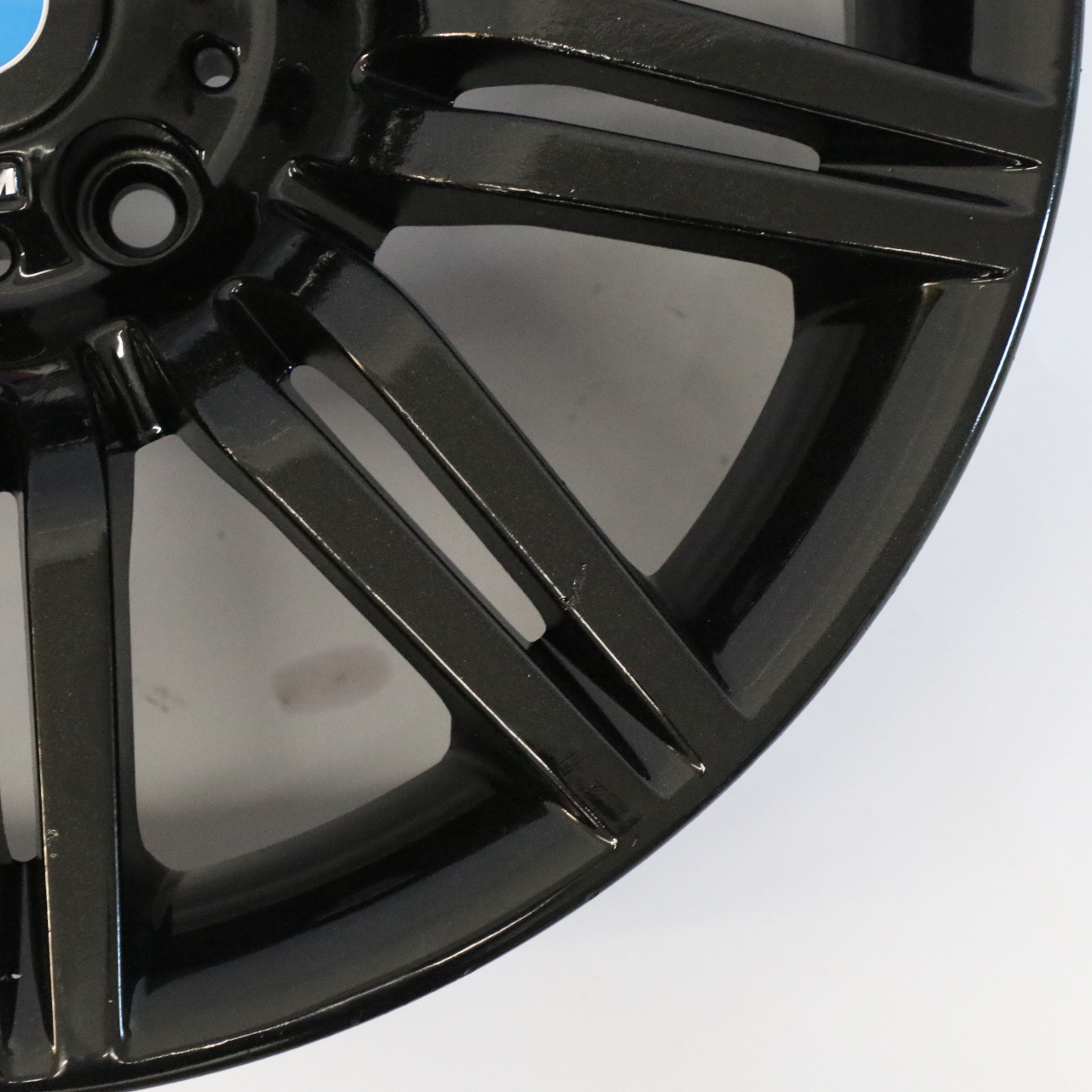 BMW E60 E61 Front Black Alloy Wheel Rim 19" 8,5J ET:18 M Double Spoke 172