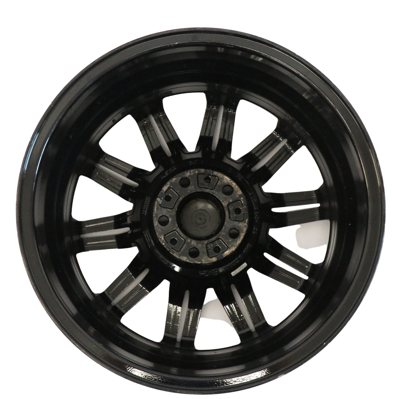 BMW E60 E61 Front Black Alloy Wheel Rim 19" 8,5J ET:18 M Double Spoke 172