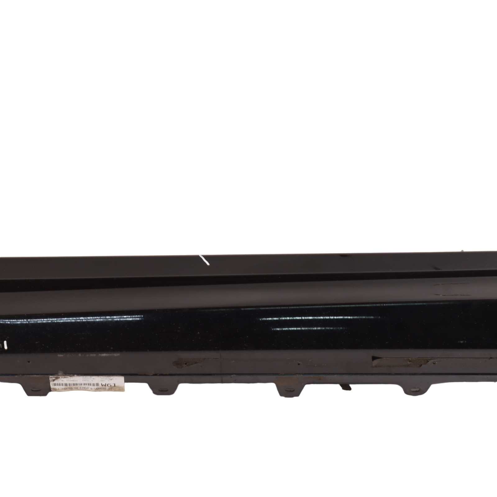 Side Skirt BMW F82 F83 M4 Sill Strip Left N/S Black Sapphire Metallic - 475