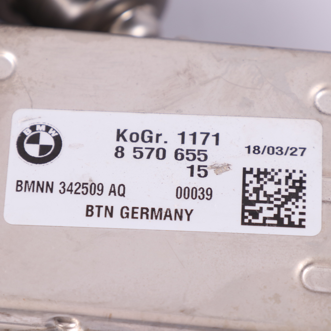 AGR-Kühler BMW G11 G12 G20 G21 G30 G31 330d B57 Abgasventil 8570655