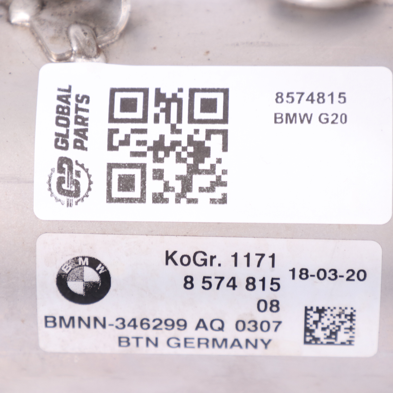 AGR-Kühler BMW G11 G12 G20 G21 G30 G31 330d B57 Abgaskühler 8574815