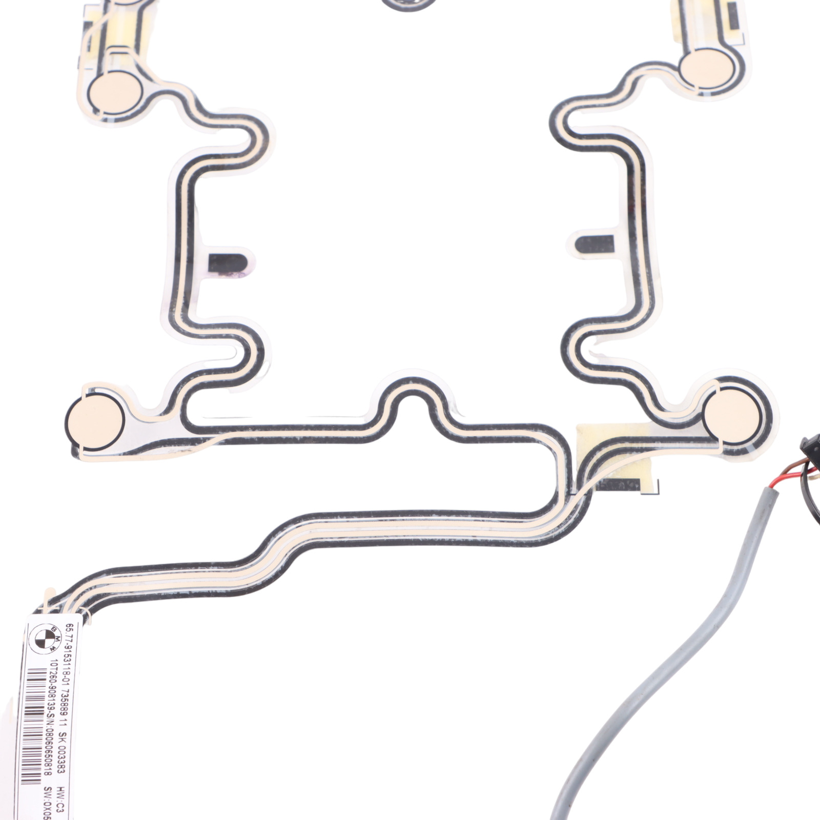 Beifahrersitz BMW E81 E87 E88 E89 Links Side Occupancy Sensor Mat 9153118