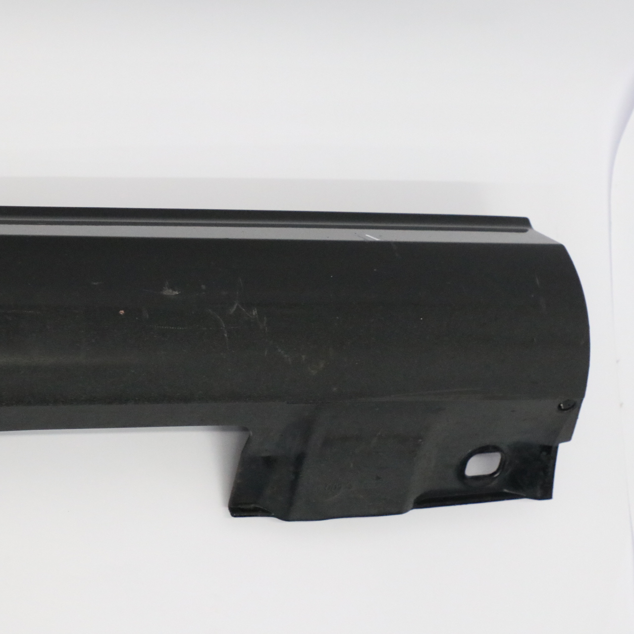 Mercedes W204 Side Skirt Door Sill Cover Right O/S Obsidian Black Metallic - 197