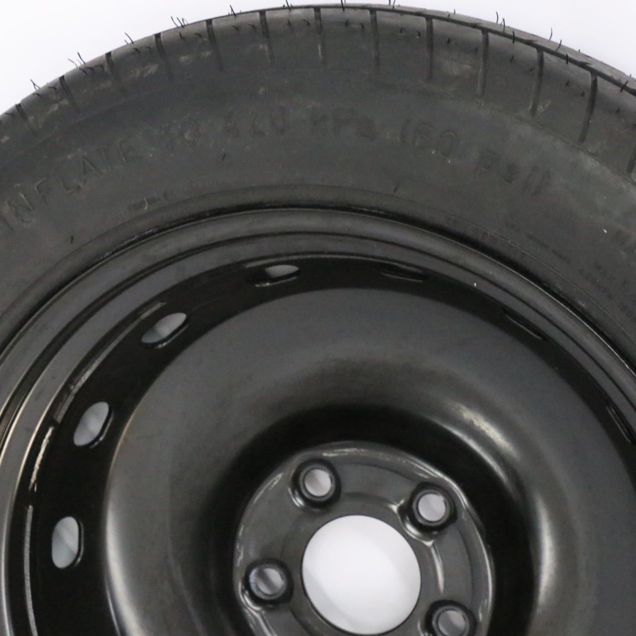 Spare Wheel Mercedes W203 C209 Wheel Steel R16 Tyre Goodyear 125/90 A2094000402