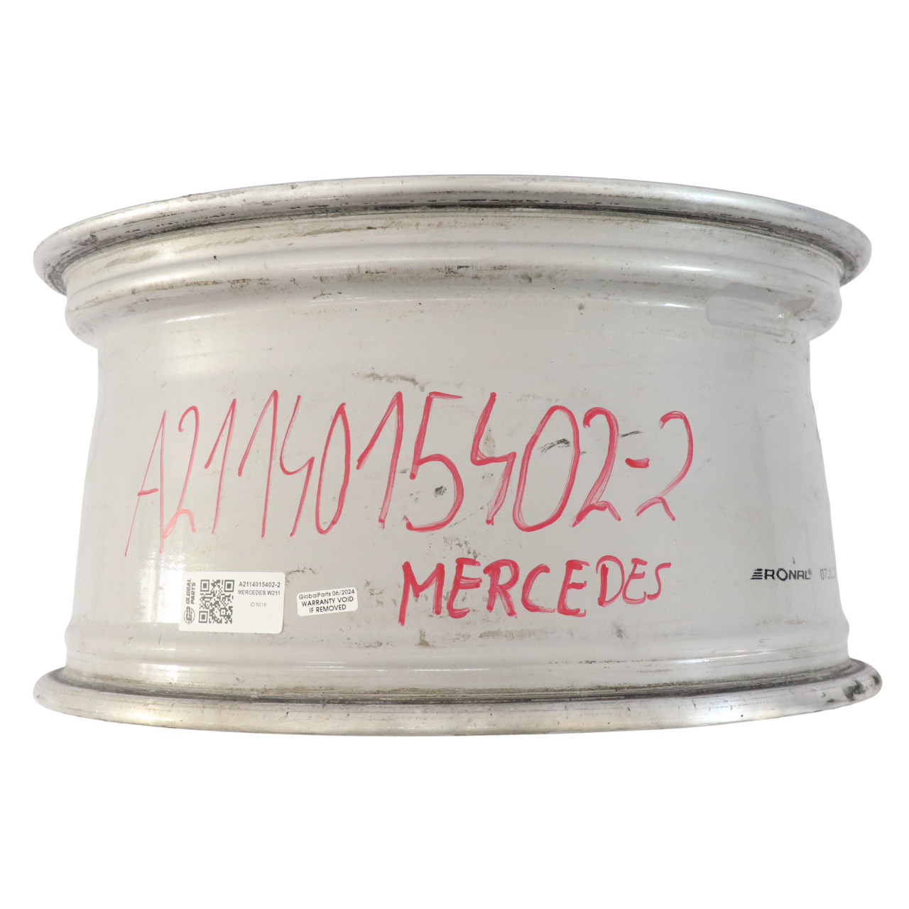 Mercedes W211 Leichtmetallfelge 18" 9J ET:39 10 Doppelspeiche A2114015402