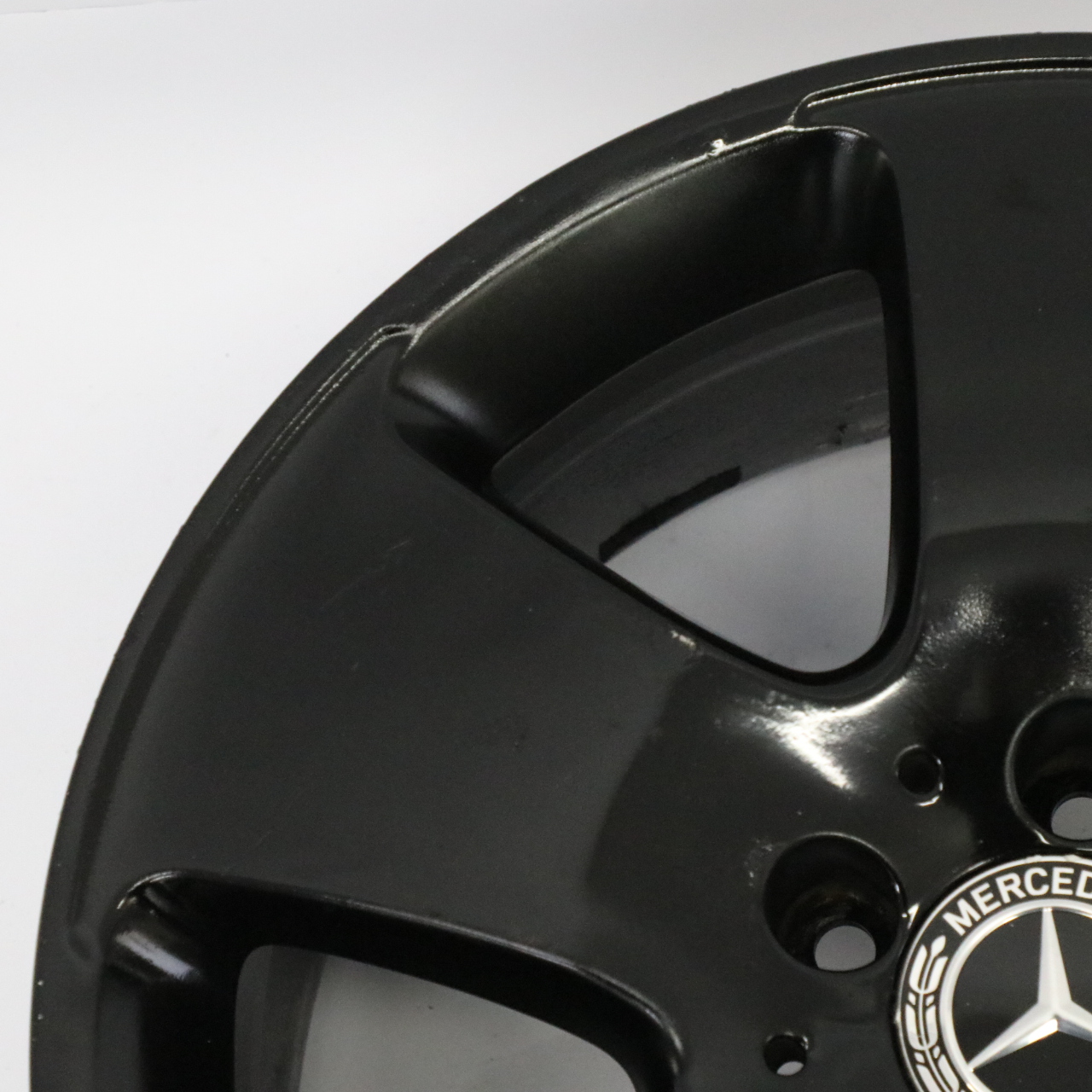 Mercedes W221 Schwarz Leicht Metall Felge 17" 8J ET:43 A2214010302