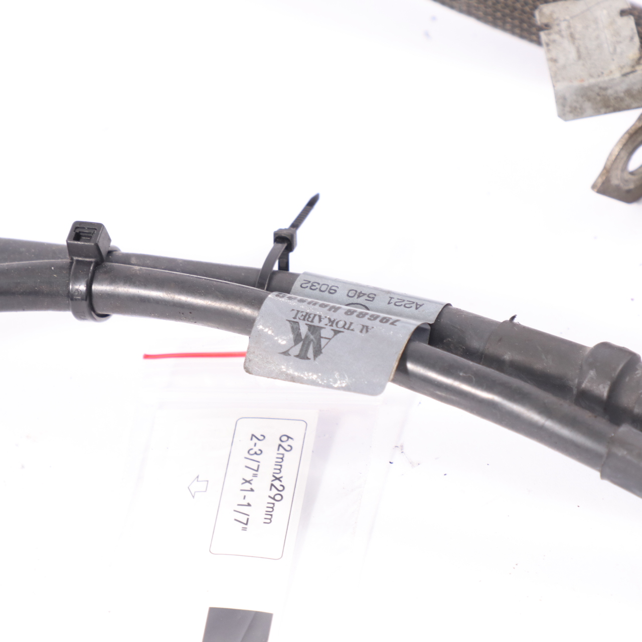 Masseleitung Mercedes W221 Verkabelung Batterie Anlasser Kabel A2215409032