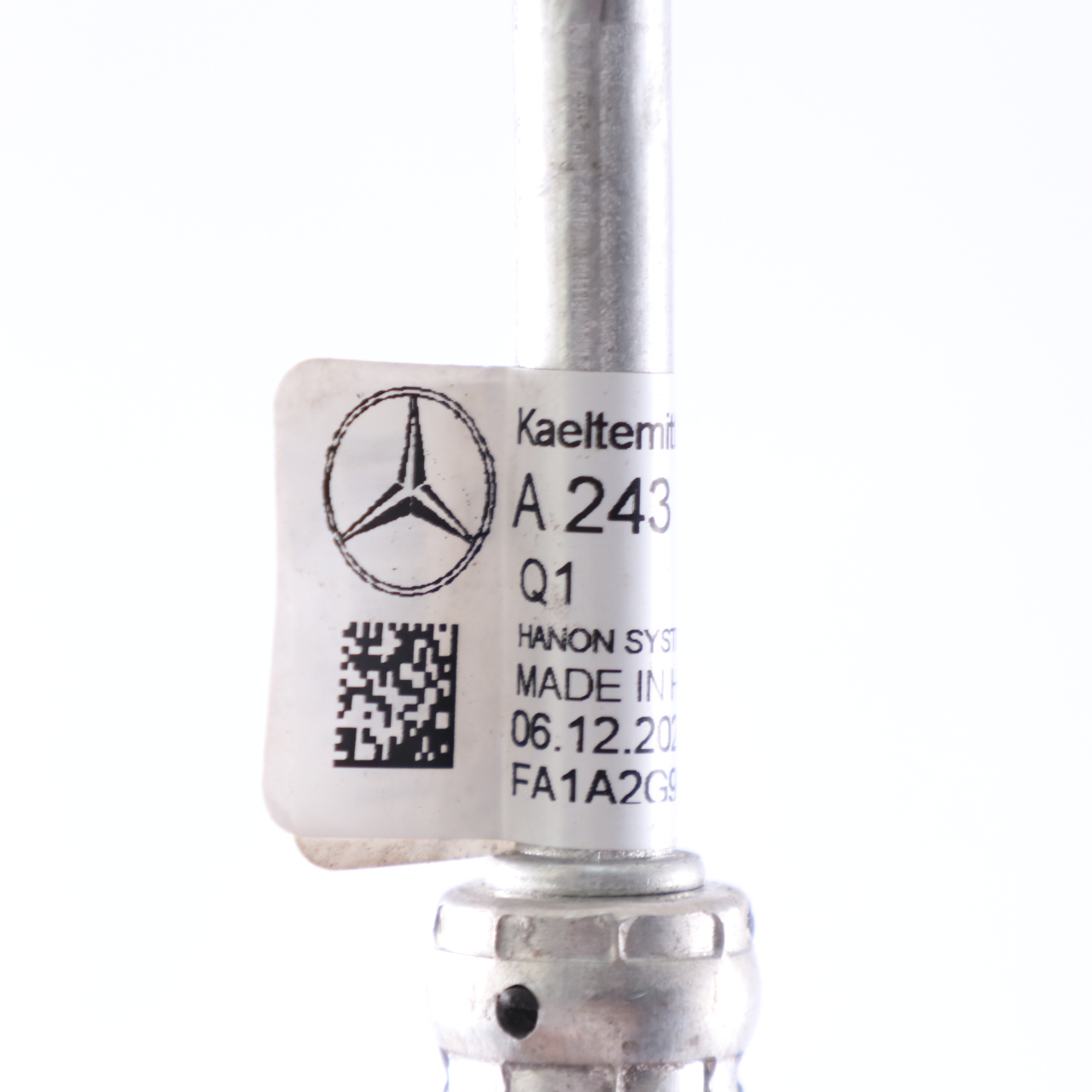 Mercedes EQA350 H243 Kältemittel A/C Verdampfer Kondensator Leitung A2438306100