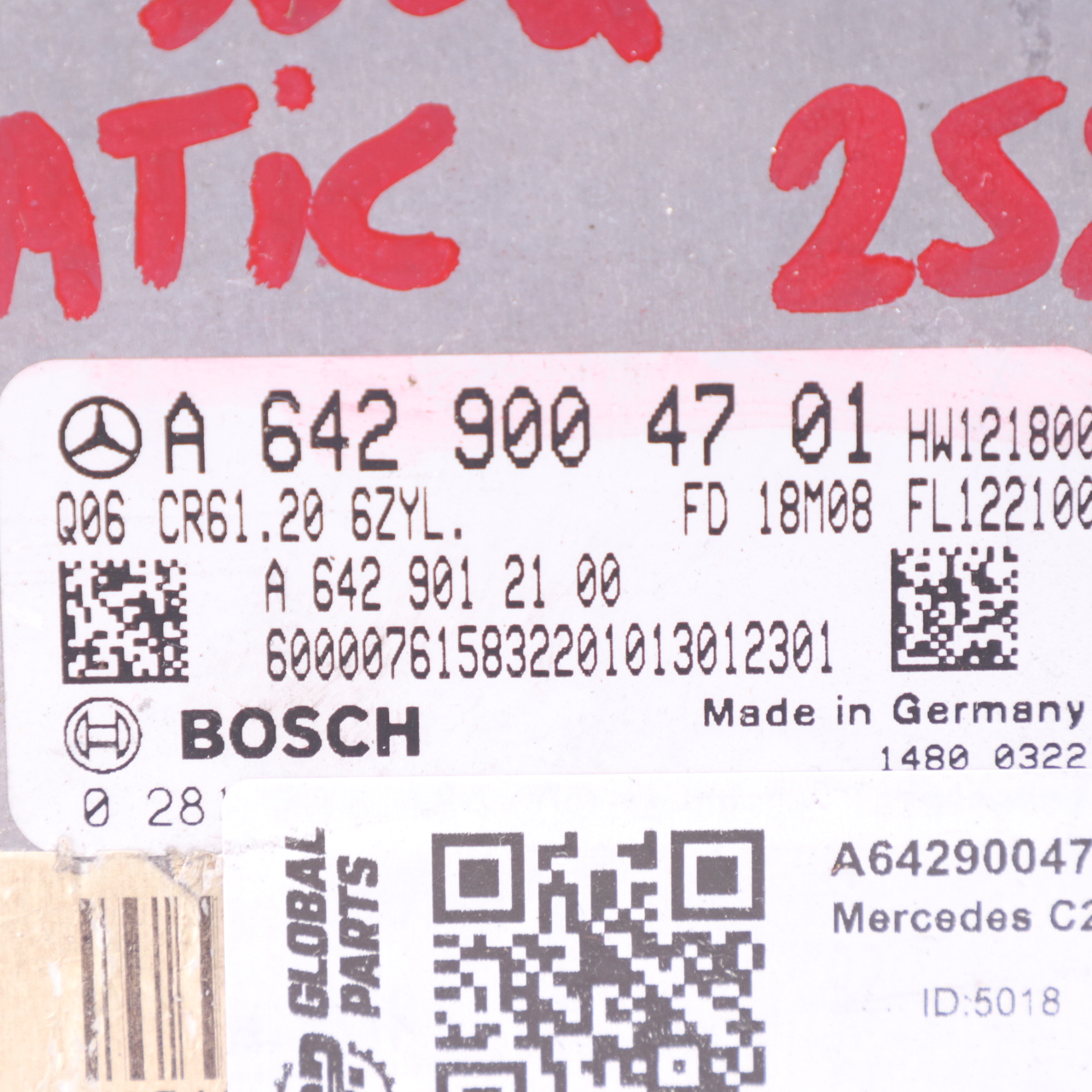 Mercedes C292 GLE 350d 4-Matic OM642.826 Motorsteuergerät ECU A6429004701