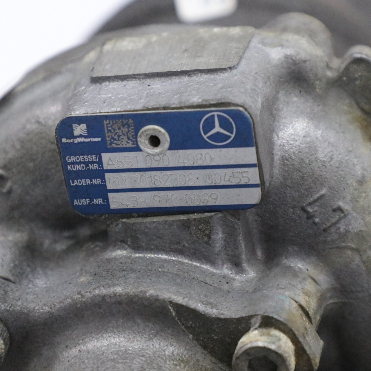 Mercedes W204 W212 Turbolader Turbolader OM651 Diesel A6510904080