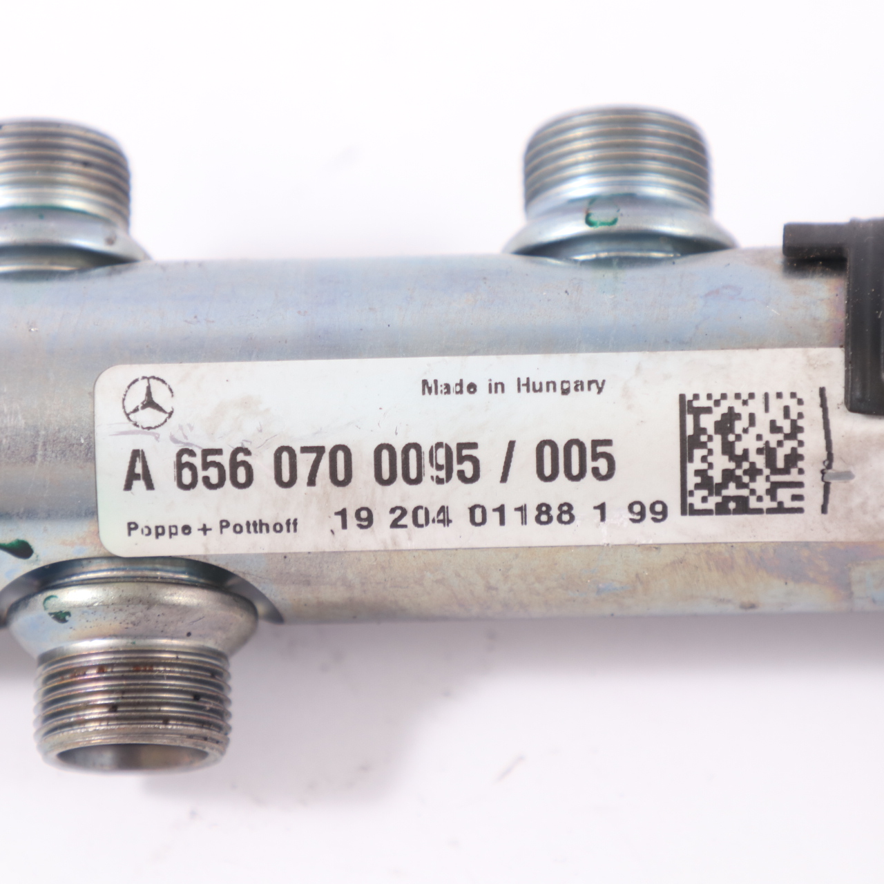 Mercedes W213 Diesel OM656 Kraftstoff Einspritz Leiste Verteiler A6560700095