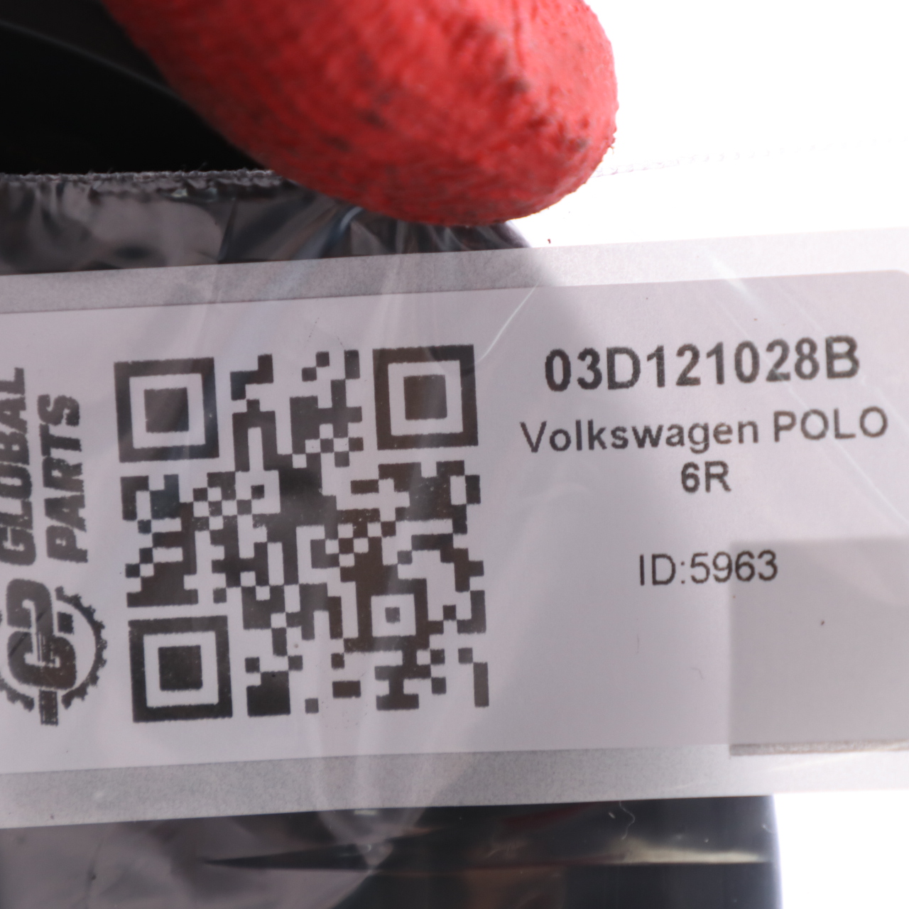 Wasserpumpenriemenscheibe Volkswagen Polo 6R Wasserpumpenradführung 03D121028B