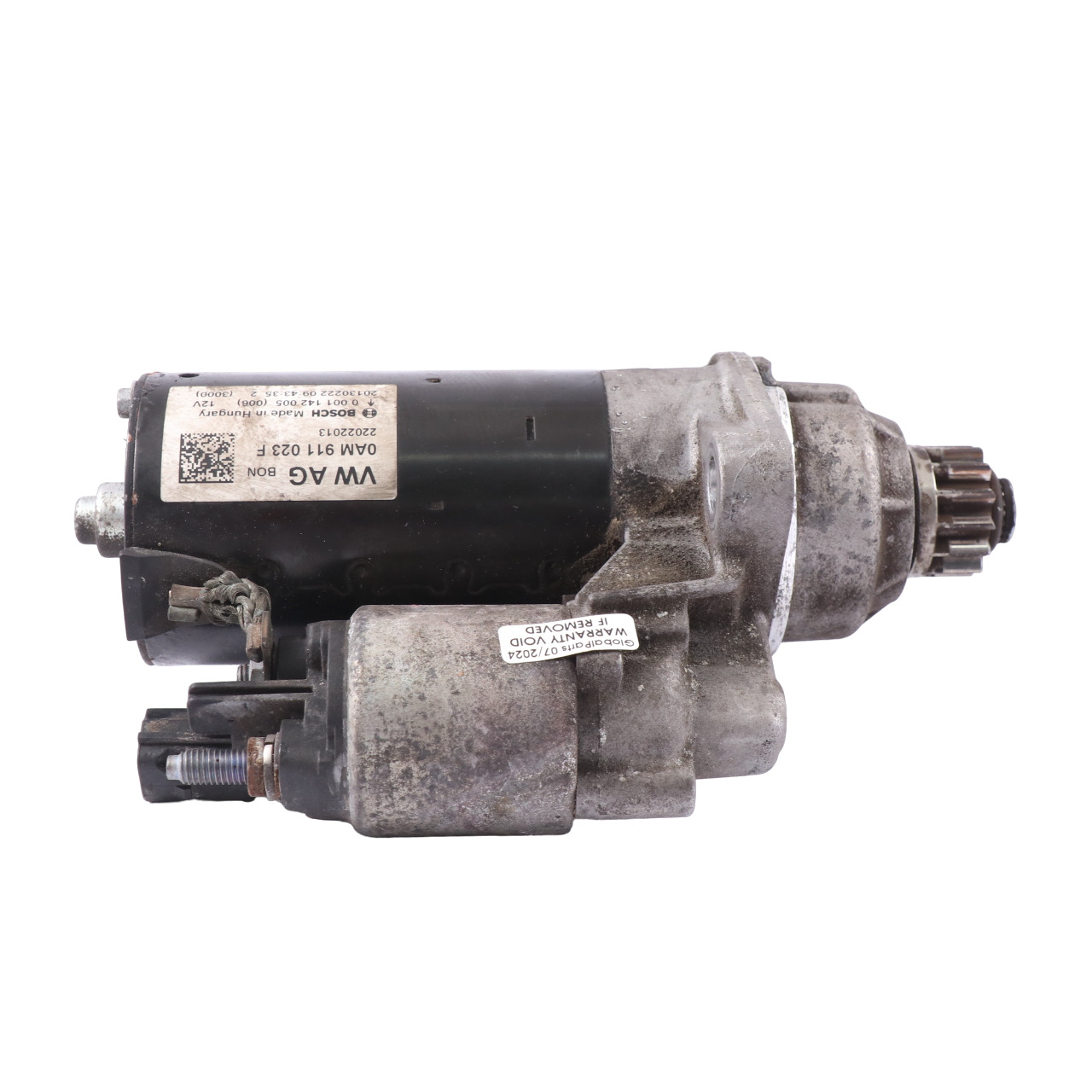 Volkswagen Polo 6R Motor Anlasser Baugruppe 0AM911023F