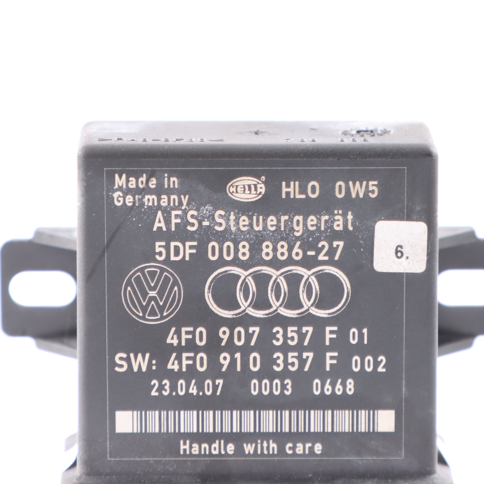 Audi A6 C6 Scheinwerfer Lampe Reichweite Steuergerät Modul ECU 4F0907357F