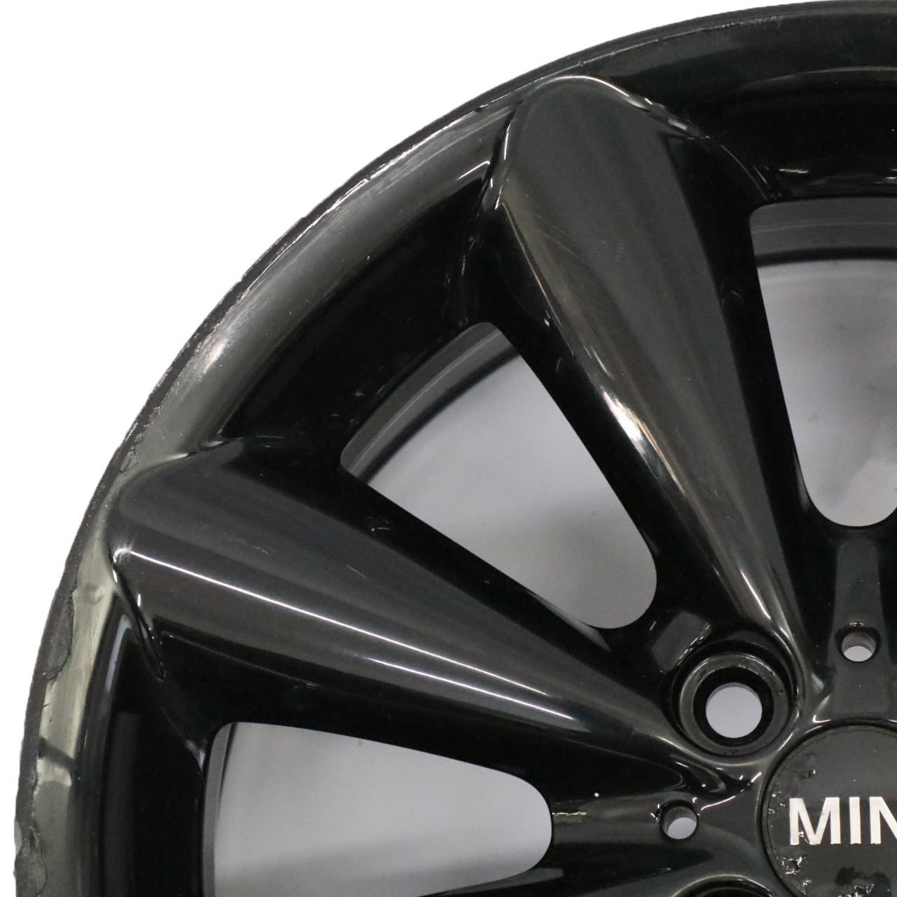 Mini Cooper One R55 R56 Schwarz Alufelge Alu Felge 17" 7J ET:48 Conical Spoke