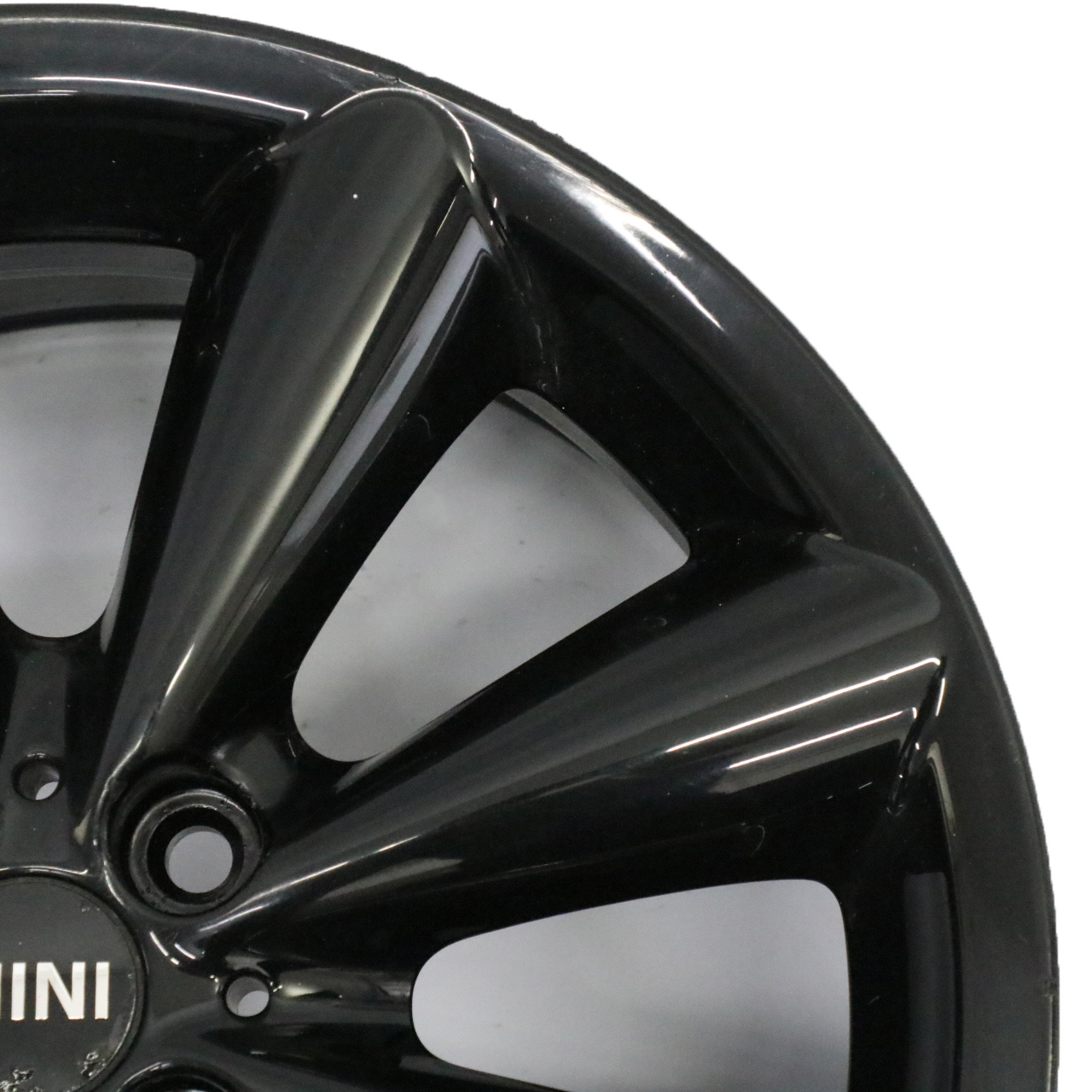 Mini Cooper One R55 R56 Schwarz Alufelge Alu Felge 17" 7J ET:48 Conical Spoke