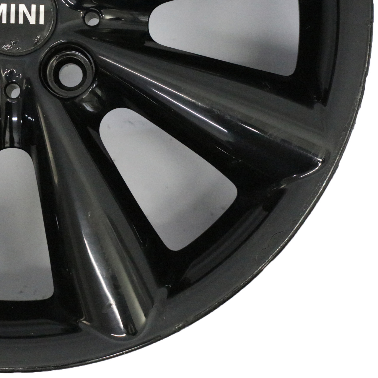 Mini Cooper One R55 R56 Schwarz Alufelge Alu Felge 17" 7J ET:48 Conical Spoke