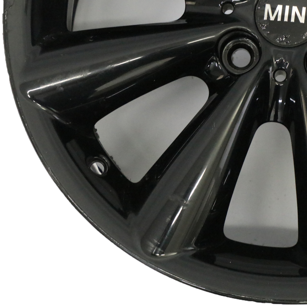 Mini Cooper One R55 R56 Schwarz Alufelge Alu Felge 17" 7J ET:48 Conical Spoke