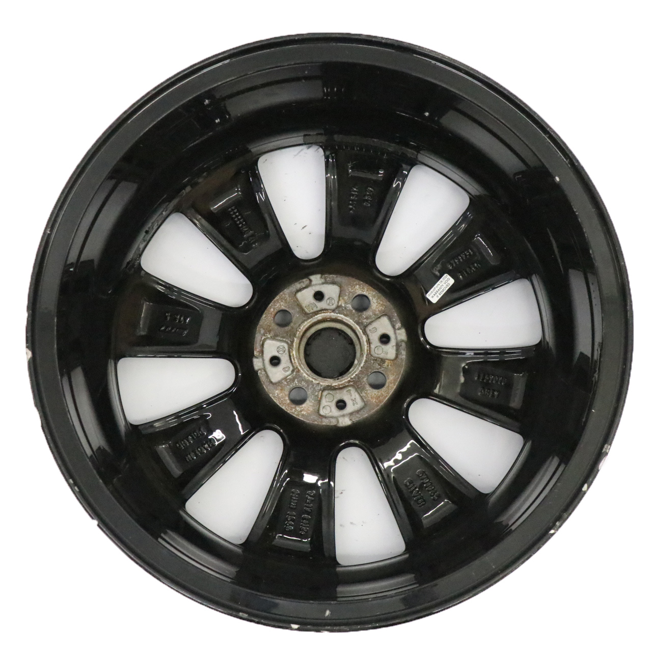 Mini Cooper One R55 R56 Schwarz Alufelge Alu Felge 17" 7J ET:48 Conical Spoke