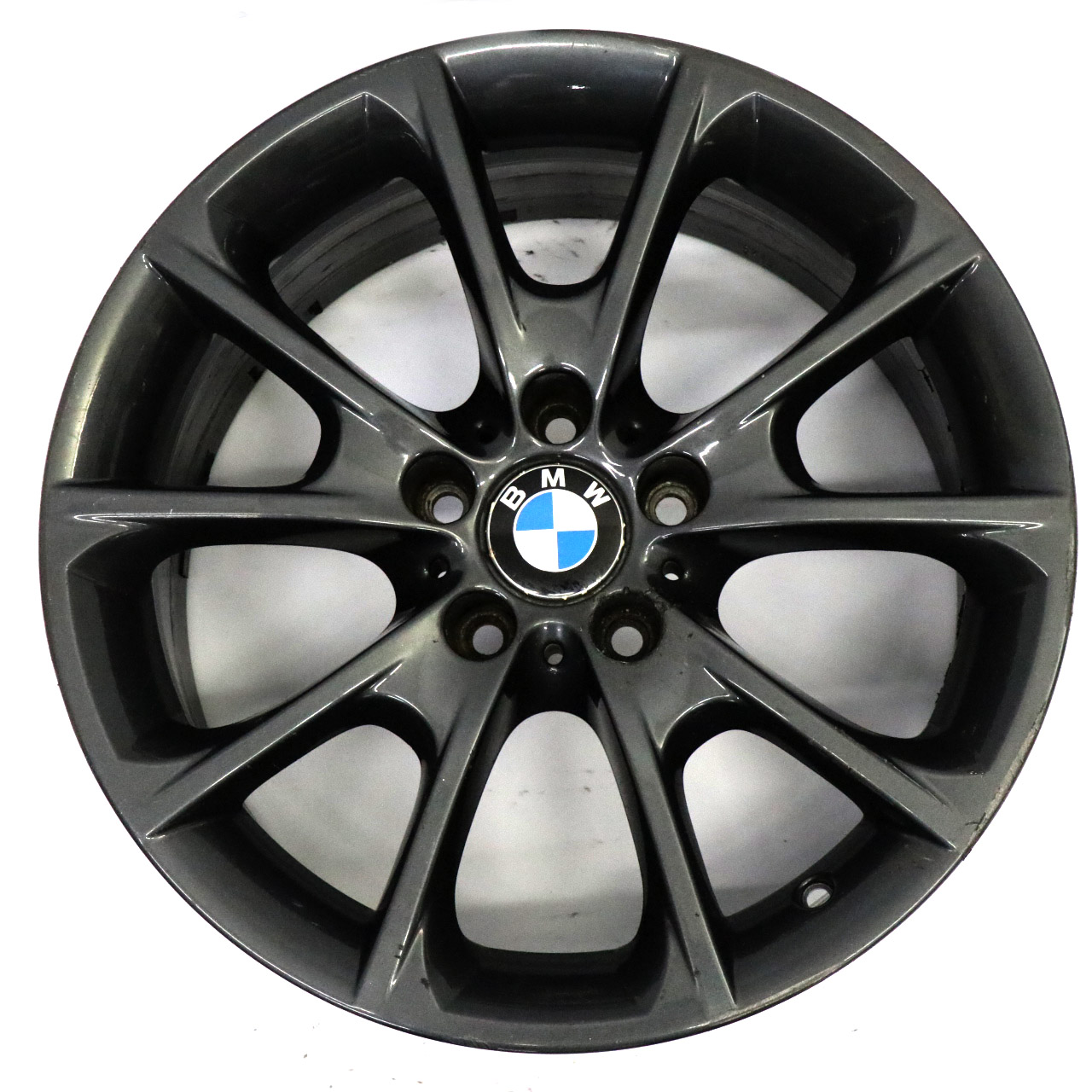 BMW F30 F32 LCI Grau Leichtmetallrad 18" 8J ET:34 V-Speiche Styling 398 6874819