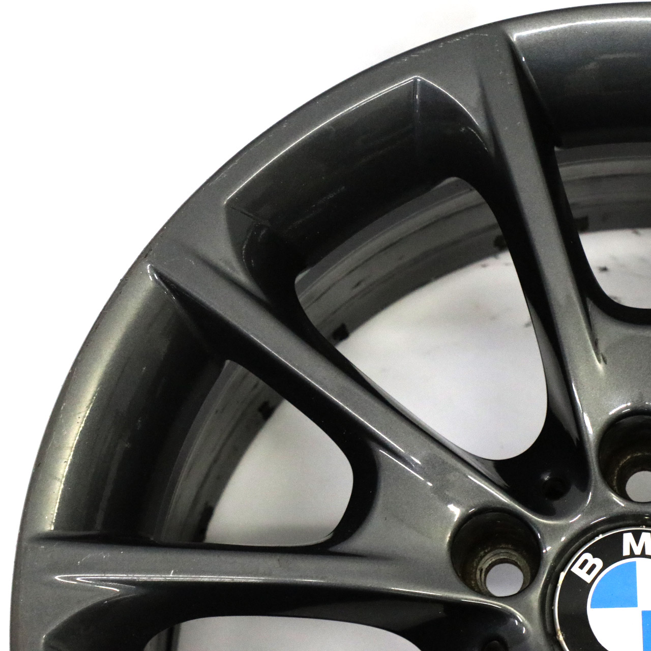 BMW F30 F32 LCI Grau Leichtmetallrad 18" 8J ET:34 V-Speiche Styling 398 6874819