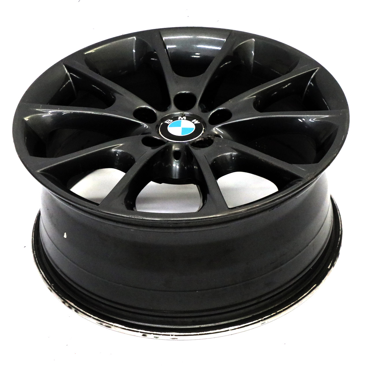 BMW F30 F32 LCI Grau Leichtmetallrad 18" 8J ET:34 V-Speiche Styling 398 6874819