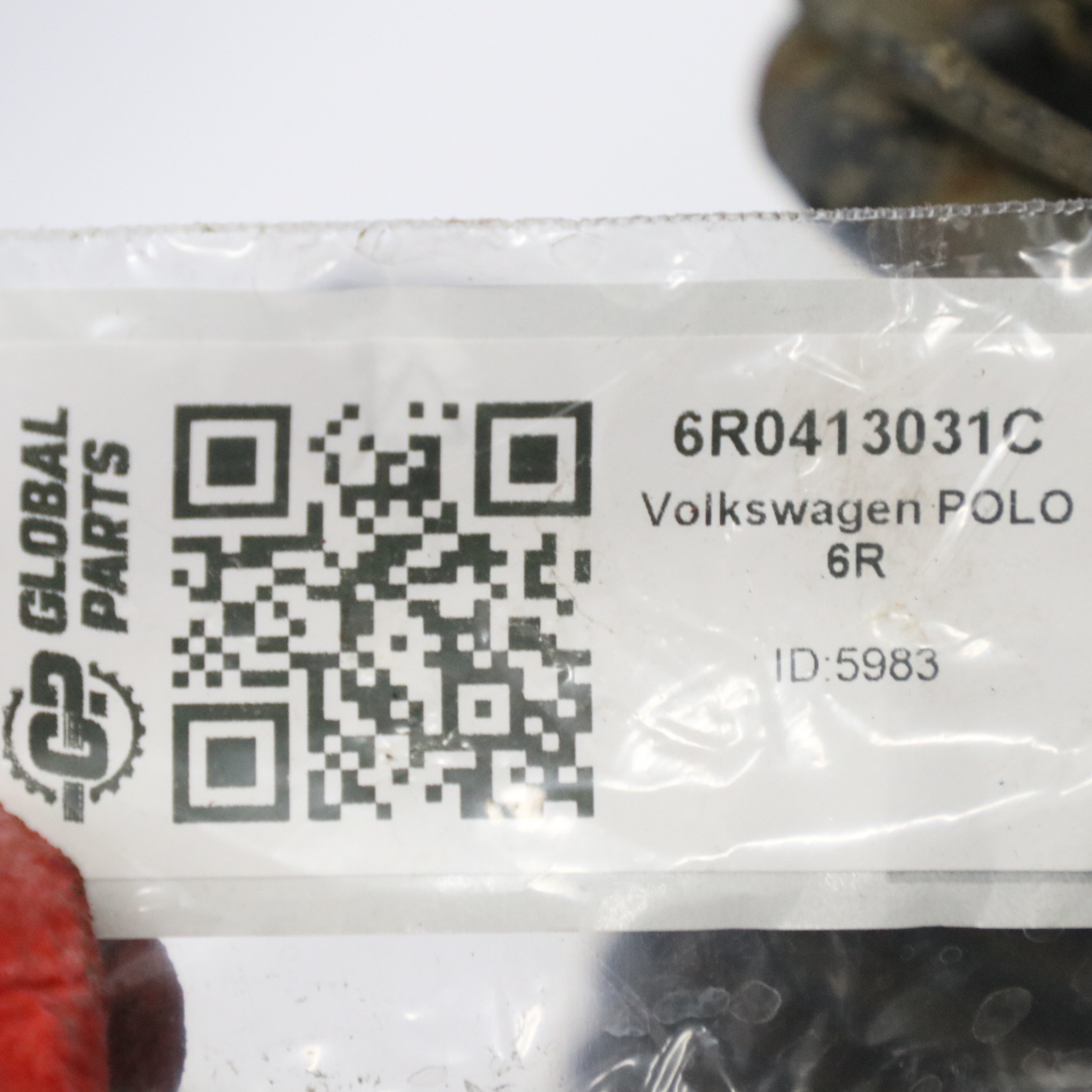 VW Polo 6R 1.4 Fahrwerksbein vorne links Radträger Nabe Federbein Bremssattel