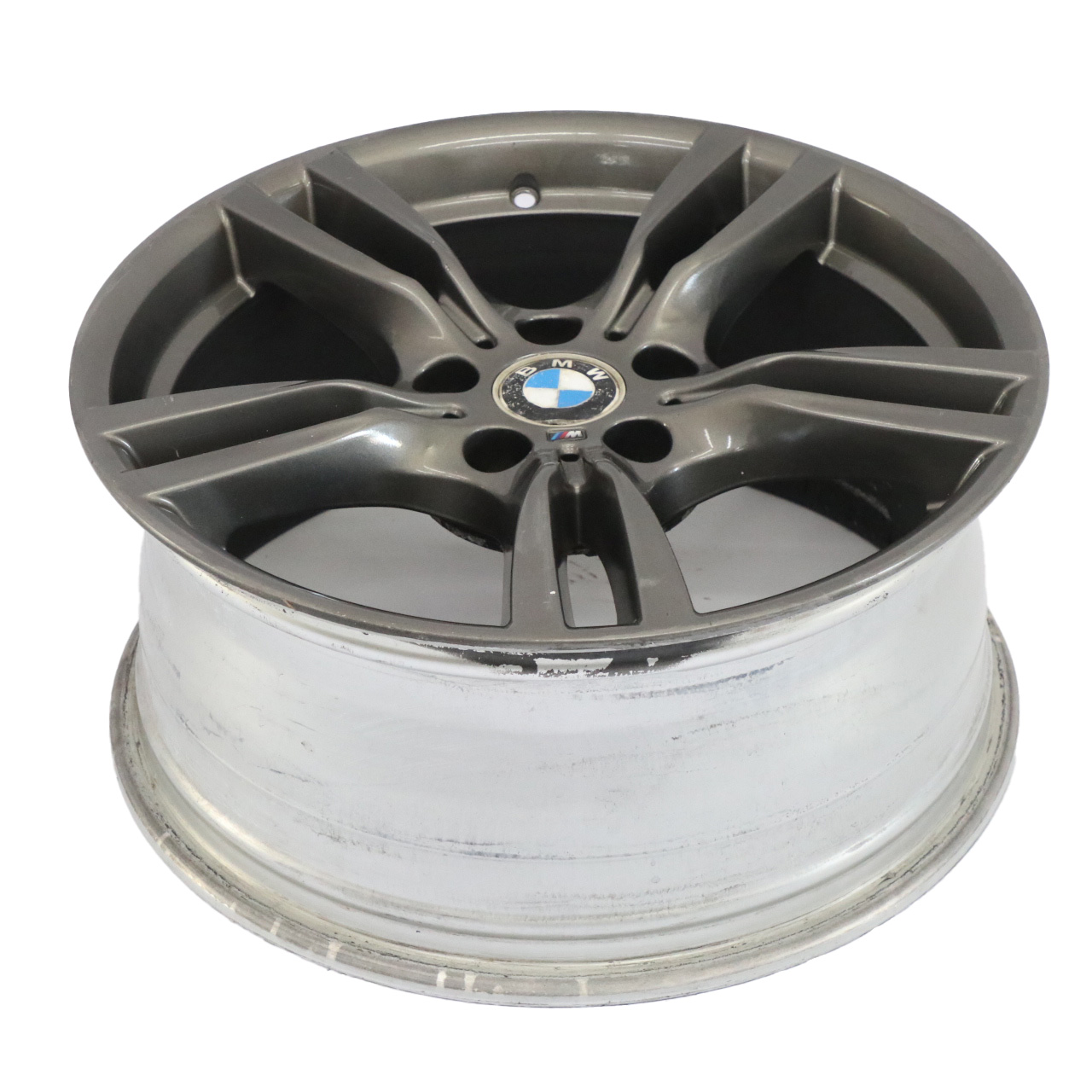 BMW F30 F31 F32 Graue Leichtmetallfelge 18" M Sternspeiche 400 8J ET:34 7845880