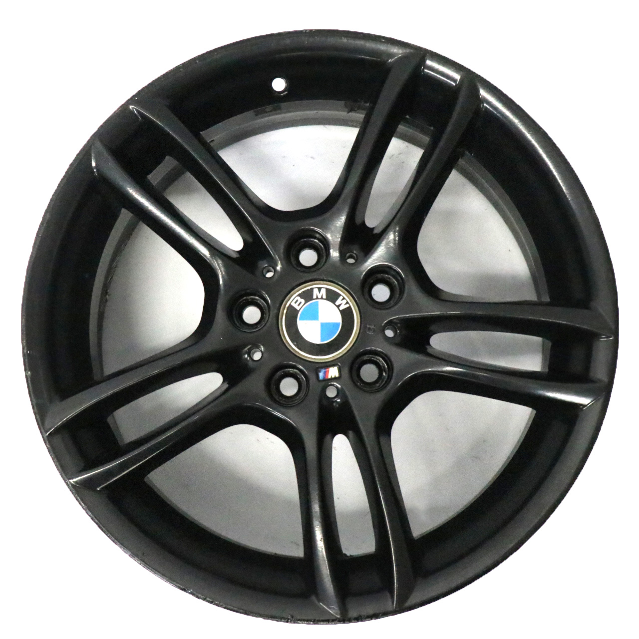 BMW E81 E87 Schwarz Vorne Felge Alufelge 18" M Doppelspeiche 261 7,5J 7891050