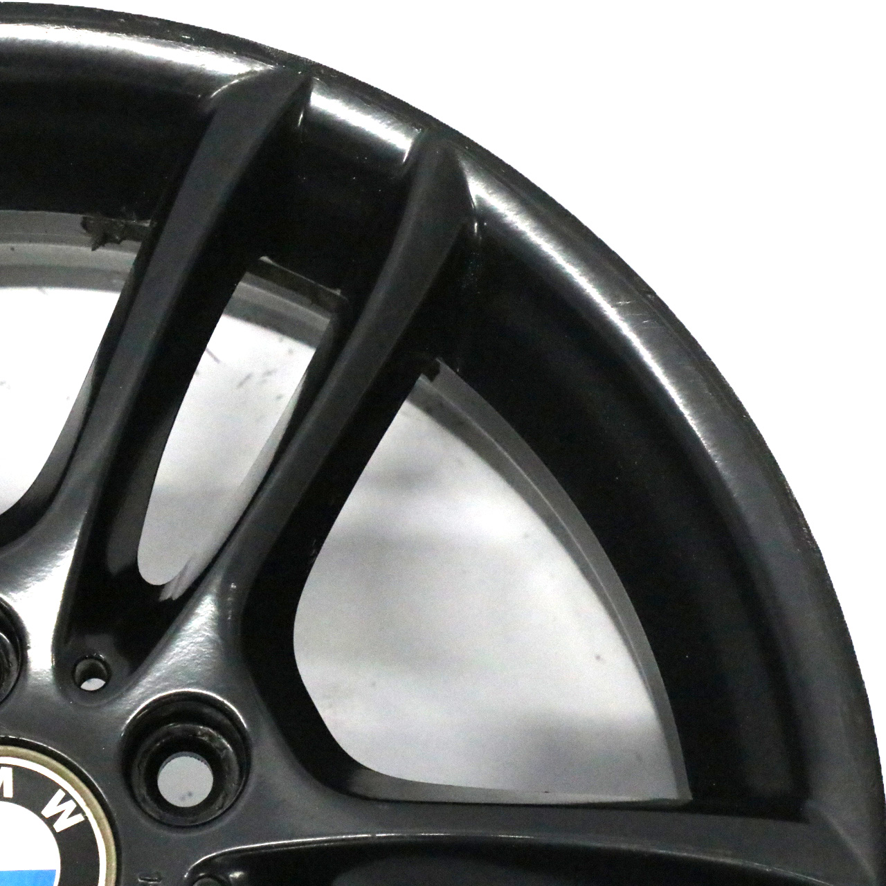 BMW E81 E87 Schwarz Vorne Felge Alufelge 18" M Doppelspeiche 261 7,5J 7891050